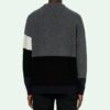 FW20 Logo Printing Sweater Men Grey
