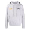 FW20 LogoPrinting Hooded Pullover Men Grey