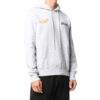 FW20 LogoPrinting Hooded Pullover Men Grey
