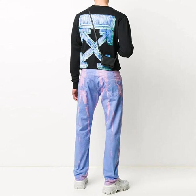 Fw20 Marker Arrows Print Long Sleeve T-shirt