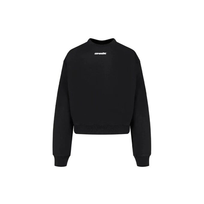 FW20 Marker Arrows Printing Pullover Men Black