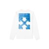 FW20 Marker Arrows Printing Pullover Men White