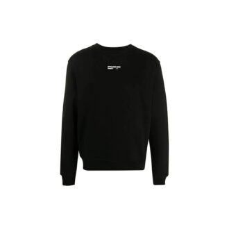 FW20 Masked Face Arrow Sweatshirt “Black White”