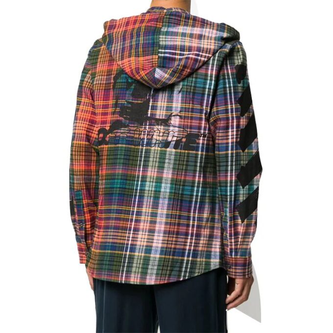 Fw20 Mens Hoodie Jacket Plaid