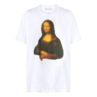 FW20 Mona Lisa Applique Tee Men’ s White