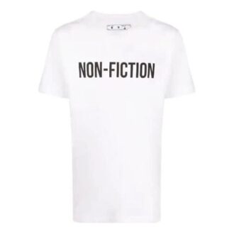 FW20 Non-Fiction Printed Men White