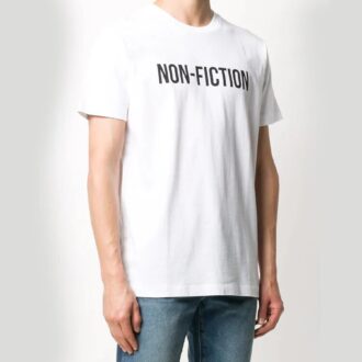 FW20 Non-Fiction Printed Men White