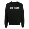 FW20 Non-Fiction Printing Pullover Men Black