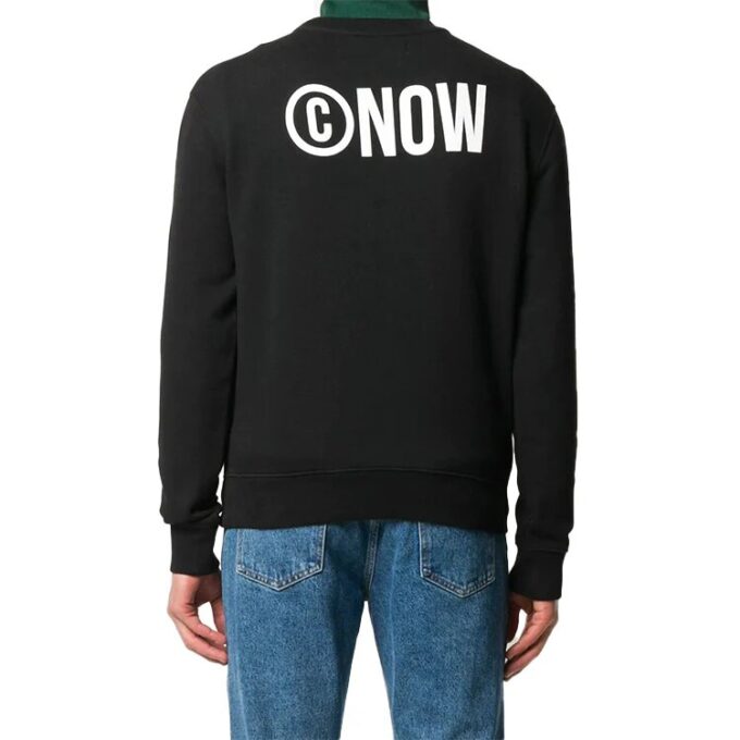 FW20 Non-Fiction Printing Pullover Men Black