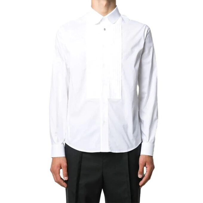 Fw20 Now Print Tuxedo Long Sleeve Shirt