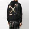 FW20 Painting Arrow Hooded Sweater Men’ s Black