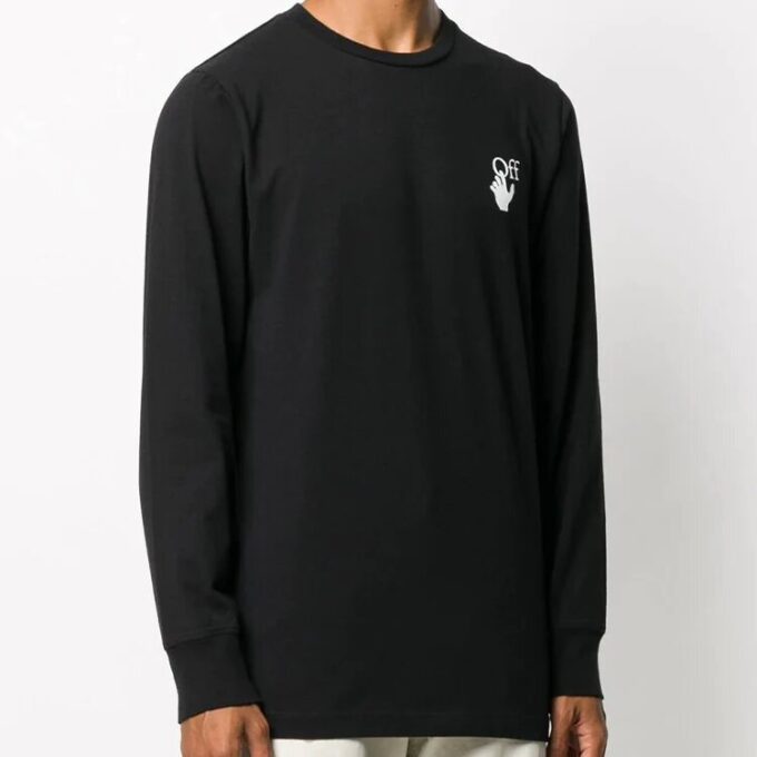 FW20 Pascal Arrow Sports Sweat Shirt Men’ s Black