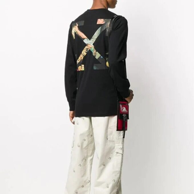 FW20 Pascal Arrow Sports Sweat Shirt Men’ s Black