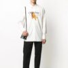 FW20 Printing Long-sleeved Shirt Men White
