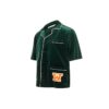 FW20 Short-Sleeved Shirt Velet short-sleeve Shirt Men’ s Green