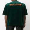 FW20 Short-Sleeved Shirt Velet short-sleeve Shirt Men’ s Green
