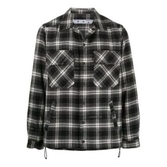 FW20 Stencil Arrow Checked Shirt Jacket