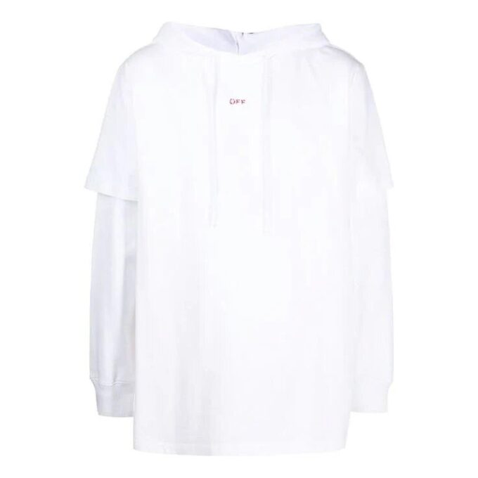 FW20 Stencil Arrow Print Layered Sleeve