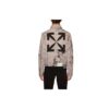 FW20 Tie-dye Printed Denim Jacket Men Grey