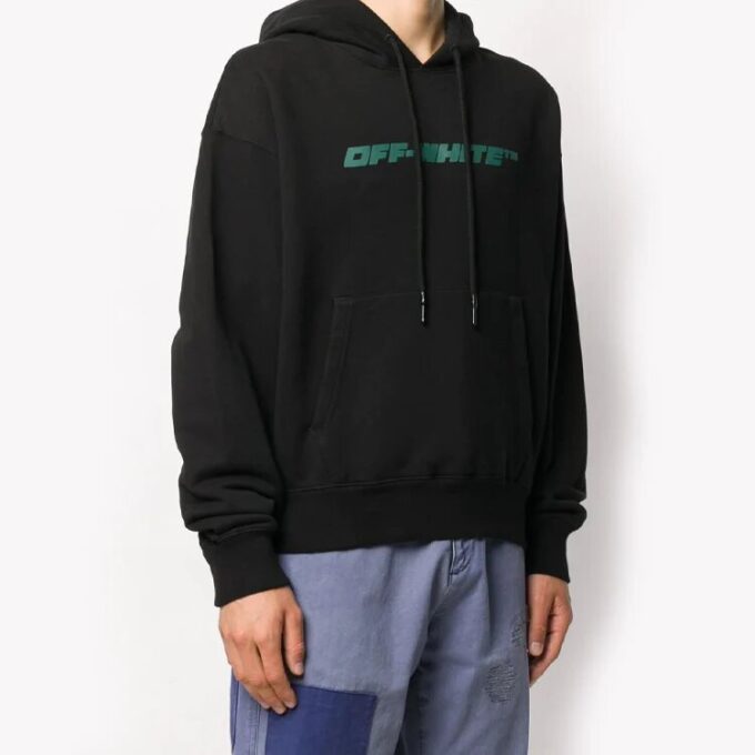 FW20 Trellis Worker Hooded Pullover Men Black