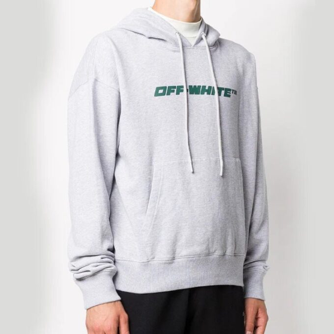 FW20 Trellis Worker Hooded Pullover Men Grey