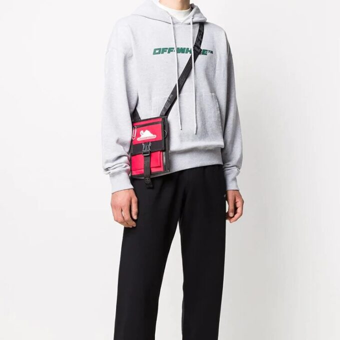 FW20 Trellis Worker Hooded Pullover Men Grey