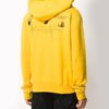 FW20 Workers Logo Printing Hooded Pullover Men Yellow