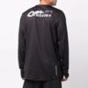 FW21 Active Logo Printing Long Sleeves Loose Fit Black