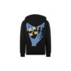 FW21 Alphabet Printing Pattern hooded Jacket Version Black