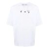 FW21 Arrow Cotton Round Neck Short Sleeve Slim Fit Version White