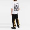 FW21 Arrow Cotton Round Neck Short Sleeve Slim Fit Version White