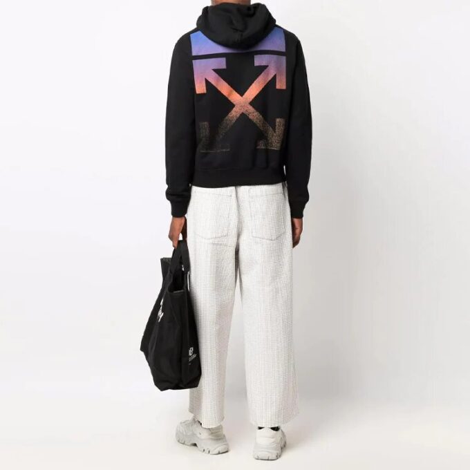 FW21 Arrow Pattern Long Sleeves Version Black