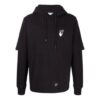 FW21 Arrow Pattern Printing Double Layer Sleeve Version Black