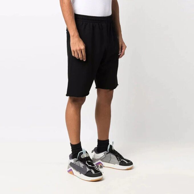 FW21 Arrow Pattern Printing Sports Shorts Version Black