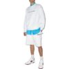 FW21 Arrow Pattern Sports Shorts Loose Fit White
