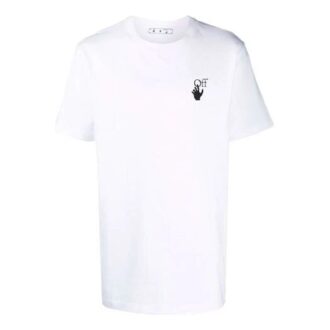 FW21 Arrow Printing Short Sleeve Version White