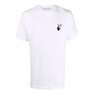 FW21 Arrow Printing Short Sleeve Version White