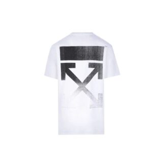 FW21 Arrow Printing Short Sleeve Version White