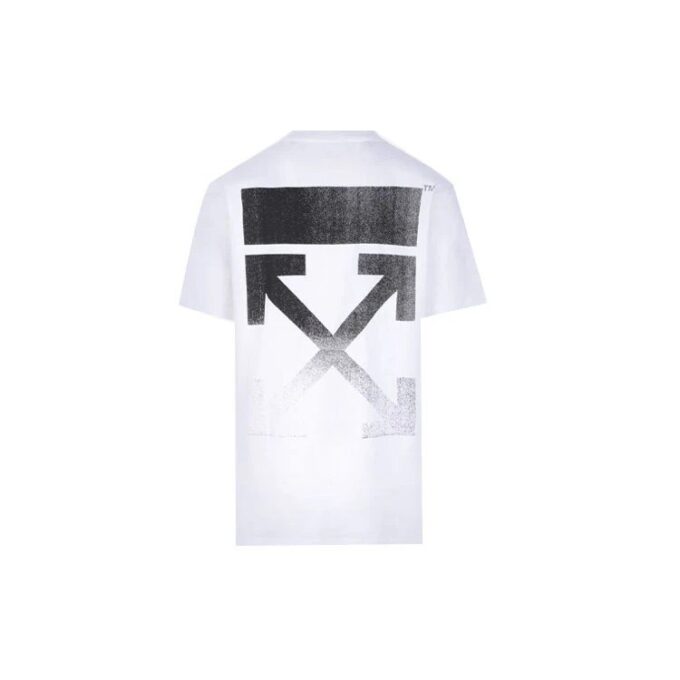 FW21 Arrow Printing Short Sleeve Version White