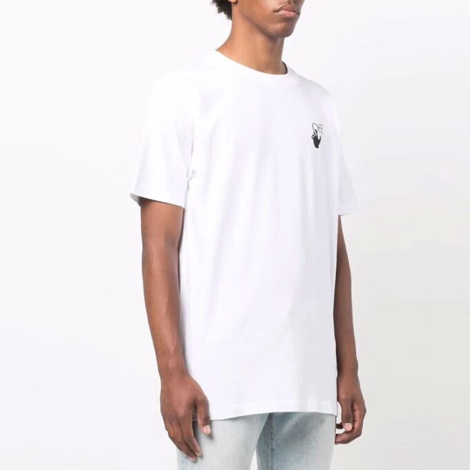 FW21 Arrow Printing Short Sleeve Version White