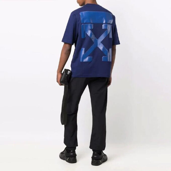 FW21 Arrow Round Neck Short Sleeve Version Blue
