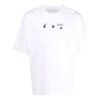 FW21 Arrows Arrow Logo Printing Short Sleeve Ordinary Version White