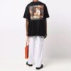FW21 Caravaggio Painting Short Sleeve Loose Fit Black
