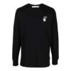 FW21 Caravaggio Painting Solid Color Long Sleeves Ordinary Version Black