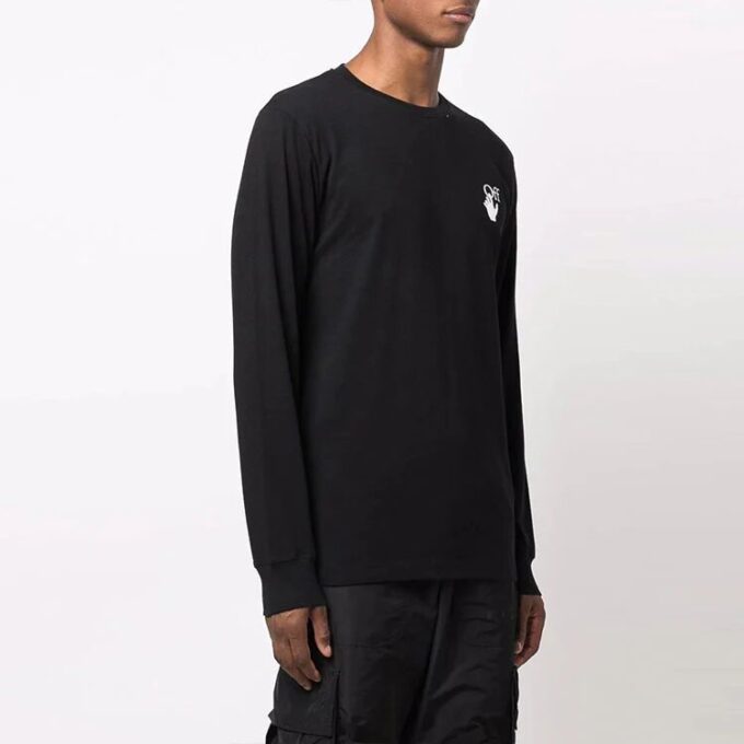 FW21 Caravaggio Painting Solid Color Long Sleeves Ordinary Version Black