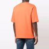 FW21 Chest Logo Printing Round Neck Short Sleeve Ordinary Version Orange