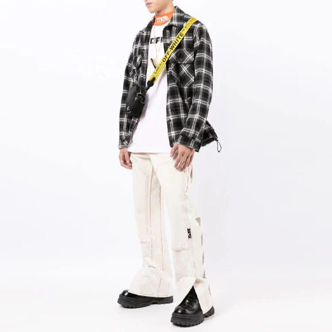 FW21 Chest Logo Printing Short Sleeve Loose Fit White
