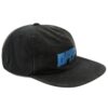 FW21 Cotton Minimalistic Casual Alphabet Printing Cap Black