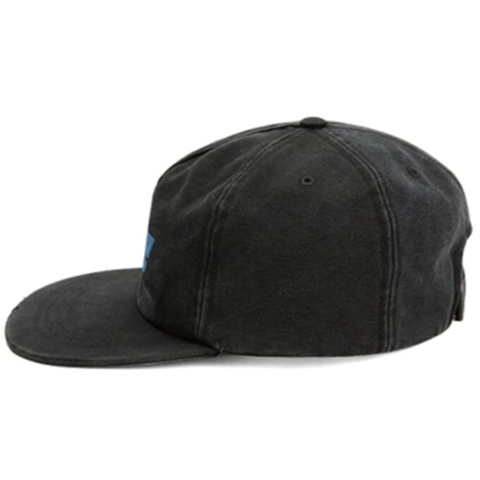 FW21 Cotton Minimalistic Casual Alphabet Printing Cap Black