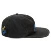 FW21 Cotton Minimalistic Casual Alphabet Printing Cap Black